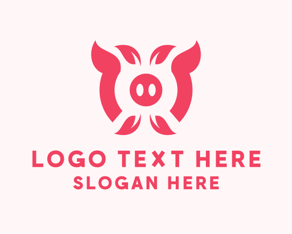 Pig logo example 2