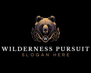 Wild Bear Animal logo design