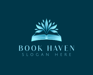 Natural Plant Book logo design