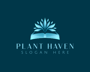 Natural Plant Book logo design