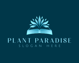 Natural Plant Book logo design