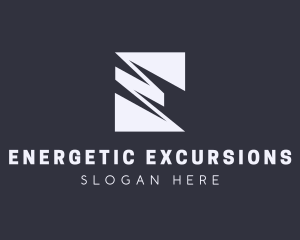 Professional Zigzag Letter E logo design