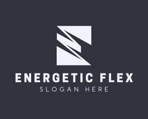 Professional Zigzag Letter E logo design