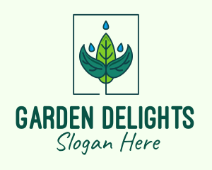 Plant Watering logo design