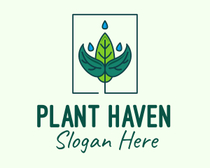 Plant Watering logo design