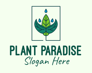 Plant Watering logo design