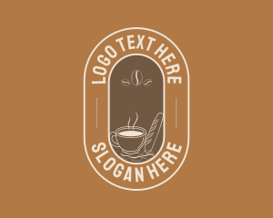 Hot Coffee Bean logo