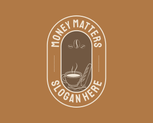 Hot Coffee Bean logo