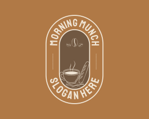 Hot Coffee Bean logo design