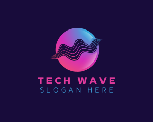 Sound Audio Wave logo design