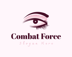 Beautiful Makeup Eyelash Logo