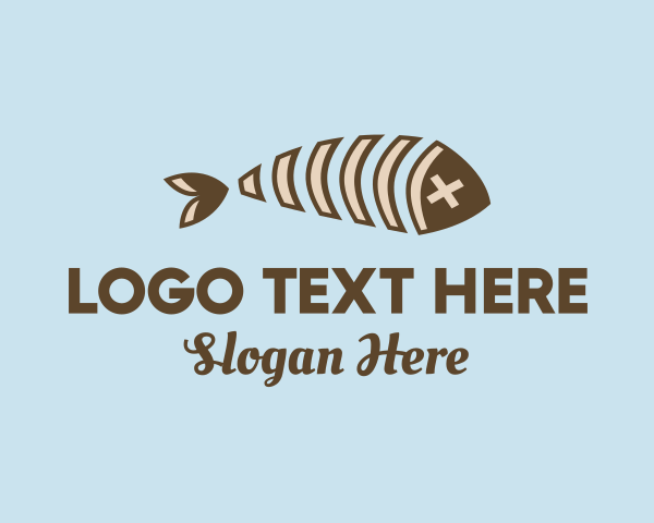 Fish Tail logo example 1