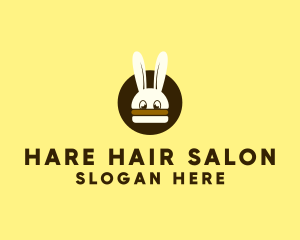 Rabbit Burger Bun logo design