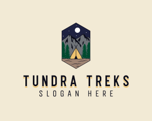 Mountain Forest Camp logo design