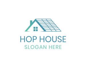 Modern House Roof logo design