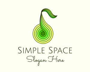 Geometric Pear Fruit  logo design