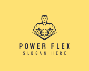 Strong Muscle Gym logo design