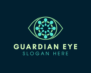 Cyber Security Eye logo design