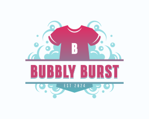 Clothes Laundry Tee logo design