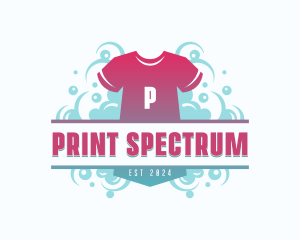 Clothes Laundry Tee logo design