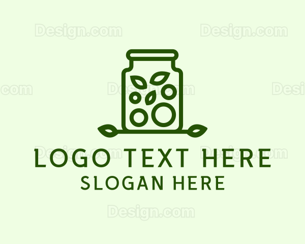 Healthy Greens Jar Logo