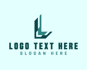 Professional Digital Technology Letter L Logo