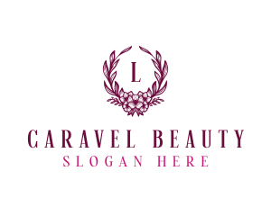 Beauty Stylish Floral logo design