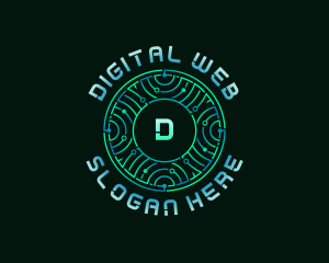 Digital Circuit Tech logo design