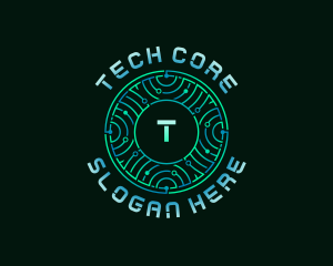 Digital Circuit Tech logo design