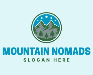 Mountain Outdoor Adventure  logo design