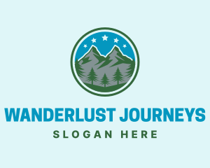 Mountain Outdoor Adventure  logo design