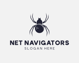 Gray Spider Bowling Ball logo