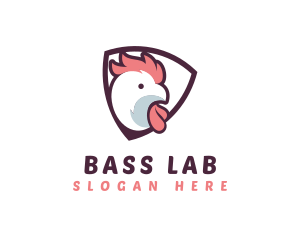 Rooster Chicken Hen logo design