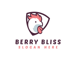 Rooster Chicken Hen logo design