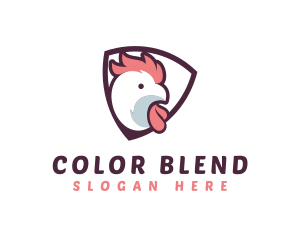 Rooster Chicken Hen logo design