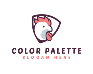 Rooster Chicken Hen logo design