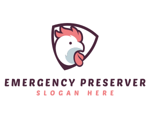 Rooster Chicken Hen logo design