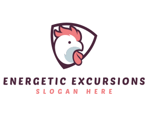 Rooster Chicken Hen logo design