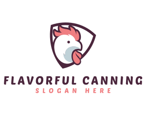 Rooster Chicken Hen logo design