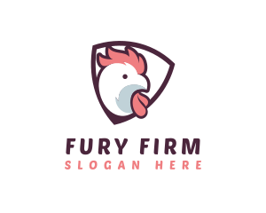 Rooster Chicken Hen logo design