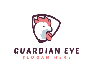 Rooster Chicken Hen logo design