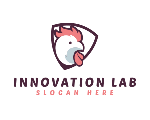 Rooster Chicken Hen logo design