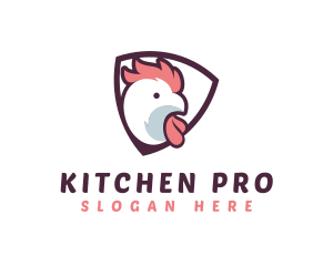 Rooster Chicken Hen logo design