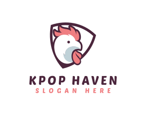 Rooster Chicken Hen logo design