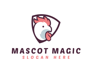 Rooster Chicken Hen logo design