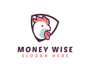 Rooster Chicken Hen logo design