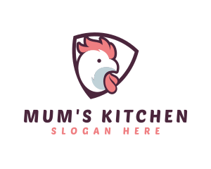 Rooster Chicken Hen logo design