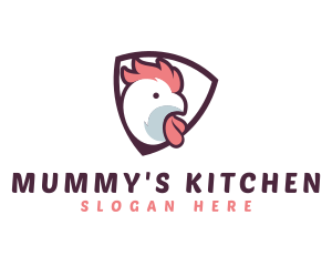 Rooster Chicken Hen logo design