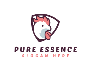 Rooster Chicken Hen logo design