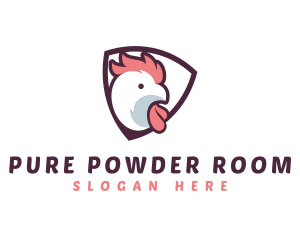 Rooster Chicken Hen logo design